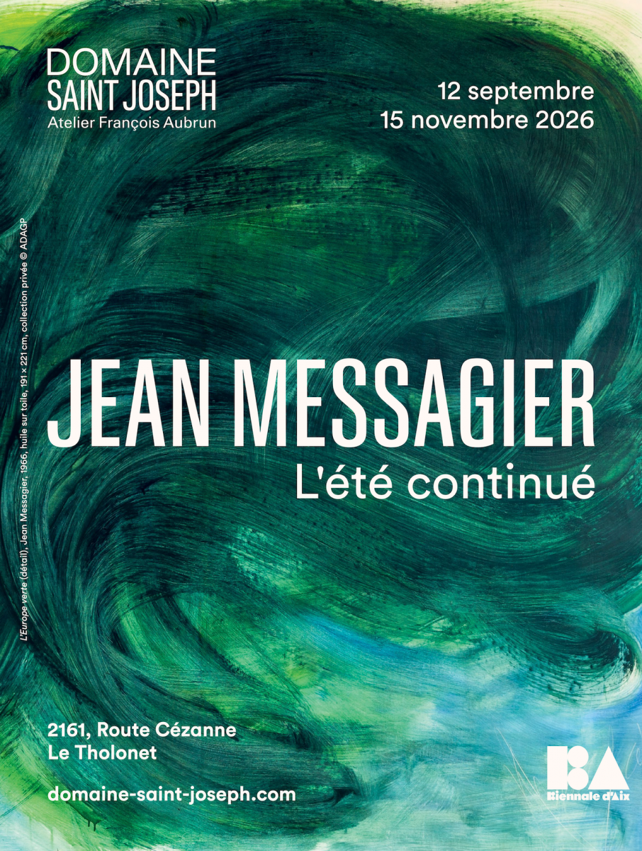 Domaine Saint-Joseph - Atelier François Aubrun : visite guidée de l'exposition Jean Messagier, l'été continué - © ADAGP Domaine Saint-Joseph - Atelier François Aubrun : visite guidée de l'exposition Jean Messagier, l'été continué
