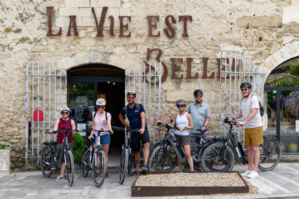 Balade Ã  vÃ©lo Ã©lectrique dans le Luberon