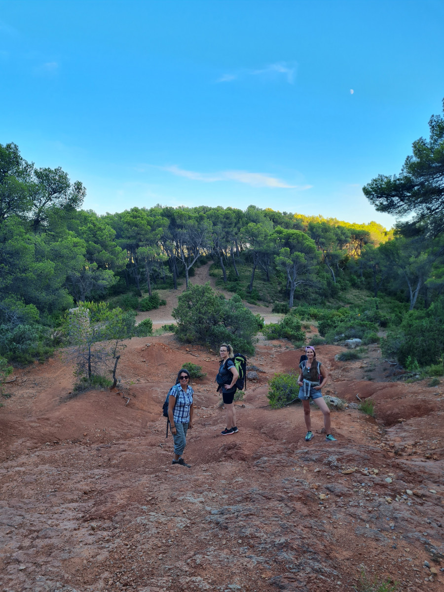 Balade Cezanne entre pinÃ¨de et carriÃ¨res de BibÃ©mus