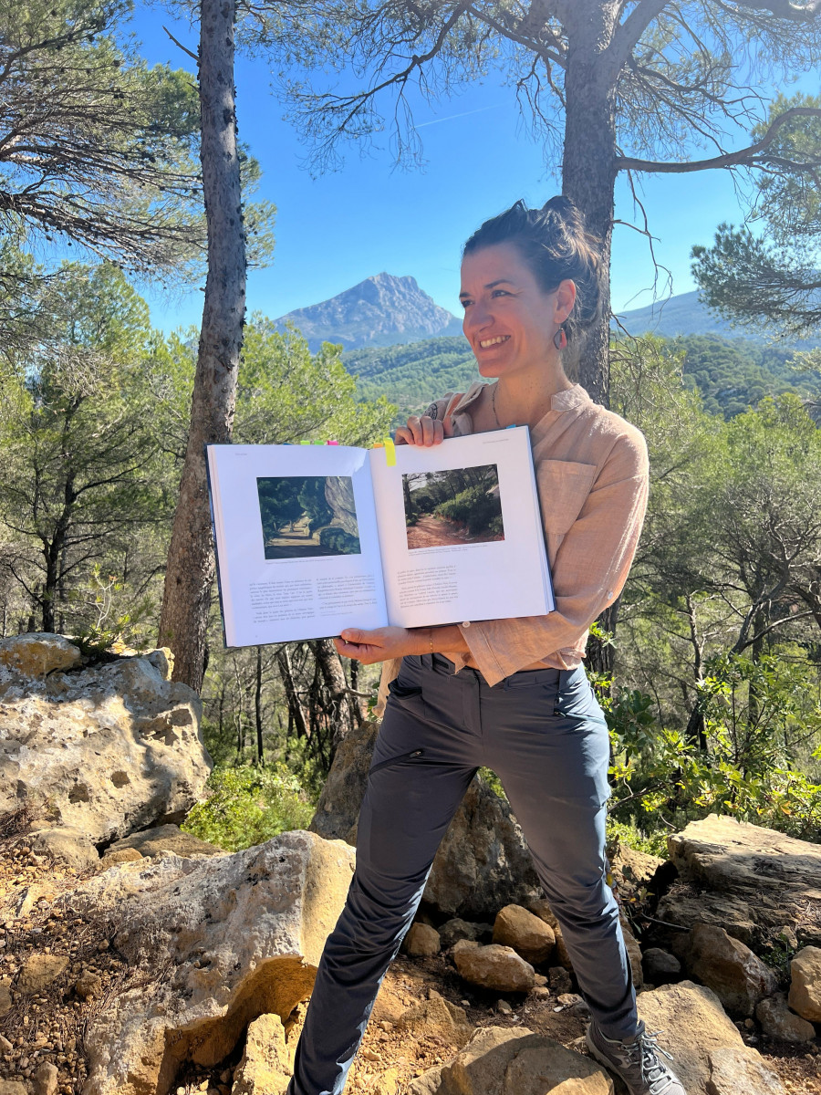 Balade Cezanne entre pinÃ¨de et carriÃ¨res de BibÃ©mus