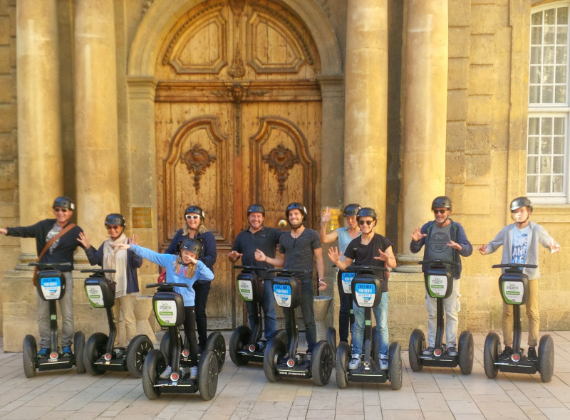 Découverte de la ville en Segway