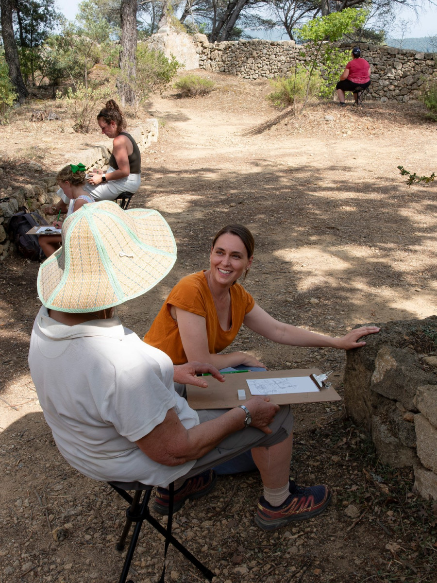 Peindre dans les carriÃ¨res de BibÃ©mus