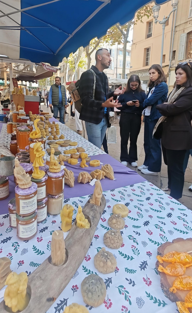 Tour du marchÃ© et terroir local