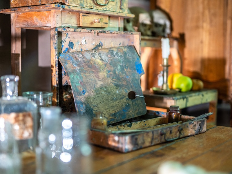 Visite guidÃ©e en franÃ§ais de lâatelier des Lauves