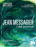 Domaine Saint-Joseph - Atelier François Aubrun : visite guidée de l'exposition Jean Messagier, l'été continué