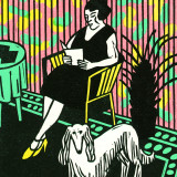 Das Glück des Lesens - Pudel © Katrin Stangl