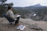 Dessin et peinture au coeur du massif de Sainte-Victoire