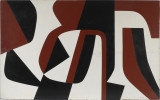 :Jean DESWANE, Barbara, 1949 - Peinture laque industrielle sur contreplaqué - 151,8 x 245 cm. Centre Pompidou, Paris Musée national d'art moderne / Centre de création industrielle © Adagp, Paris