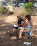Peindre dans les carriÃ¨res de BibÃ©mus
