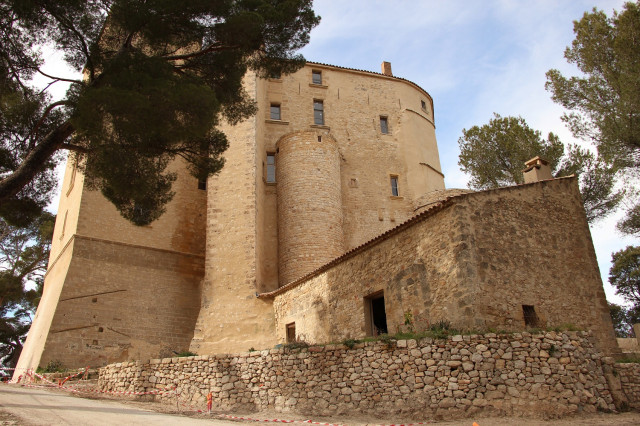 Le chateau de Meyrargues