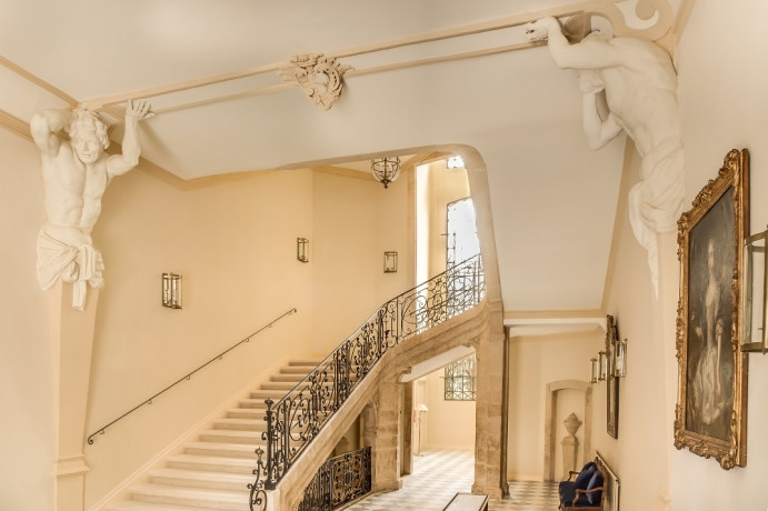 Caumont Centre d'Art - Vestibule escalier d'honneur