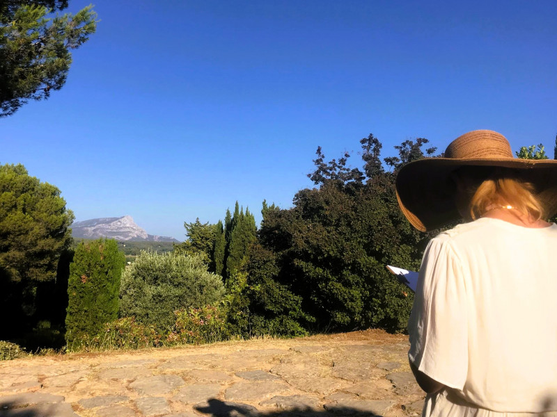 CEZANNE AU JARDIN DES PEINTRES