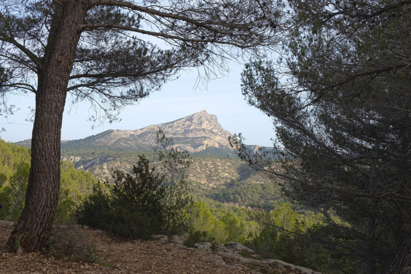 Dessin et peinture au coeur du massif de Sainte-Victoire