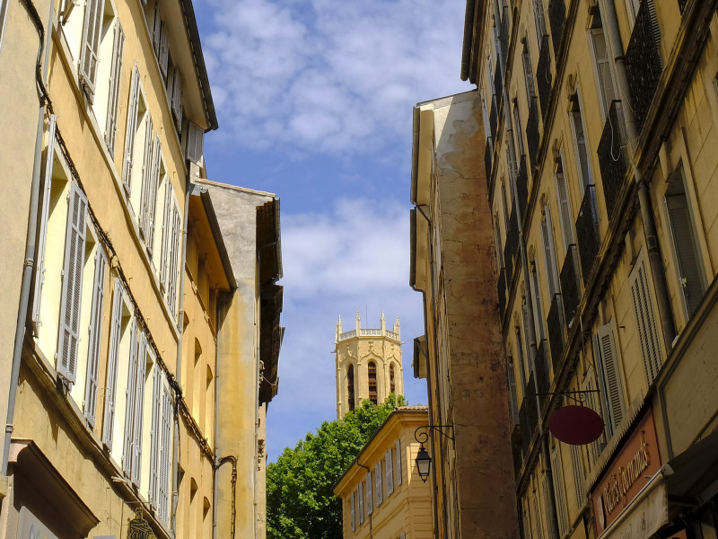 Croquis dans les rues d'Aix-en-Provence