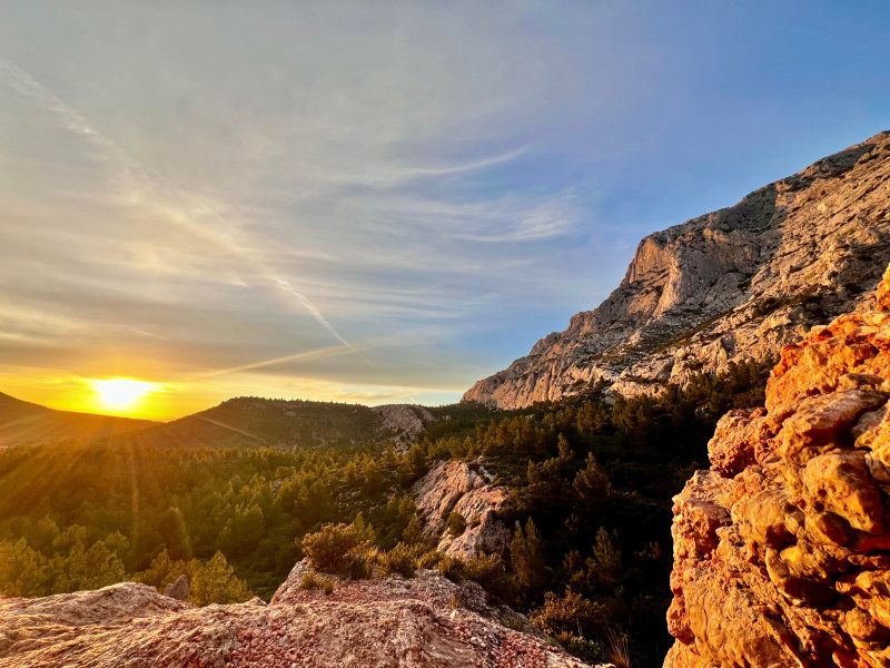 RandonnÃ©e Coucher de Soleil